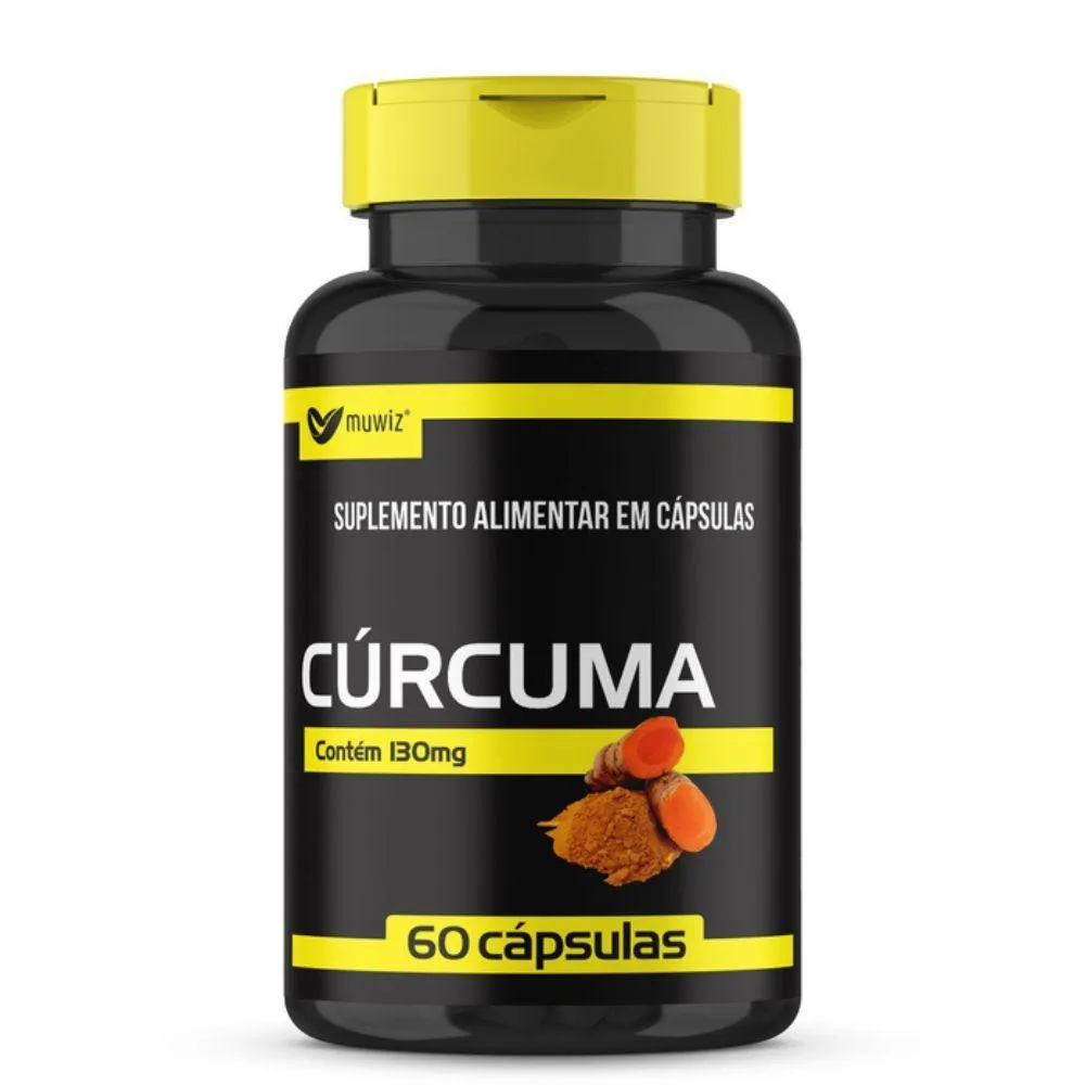 CúRCUMA LONGA (CURCUMINA) 60 CáPSULAS 500MG MUWIZ