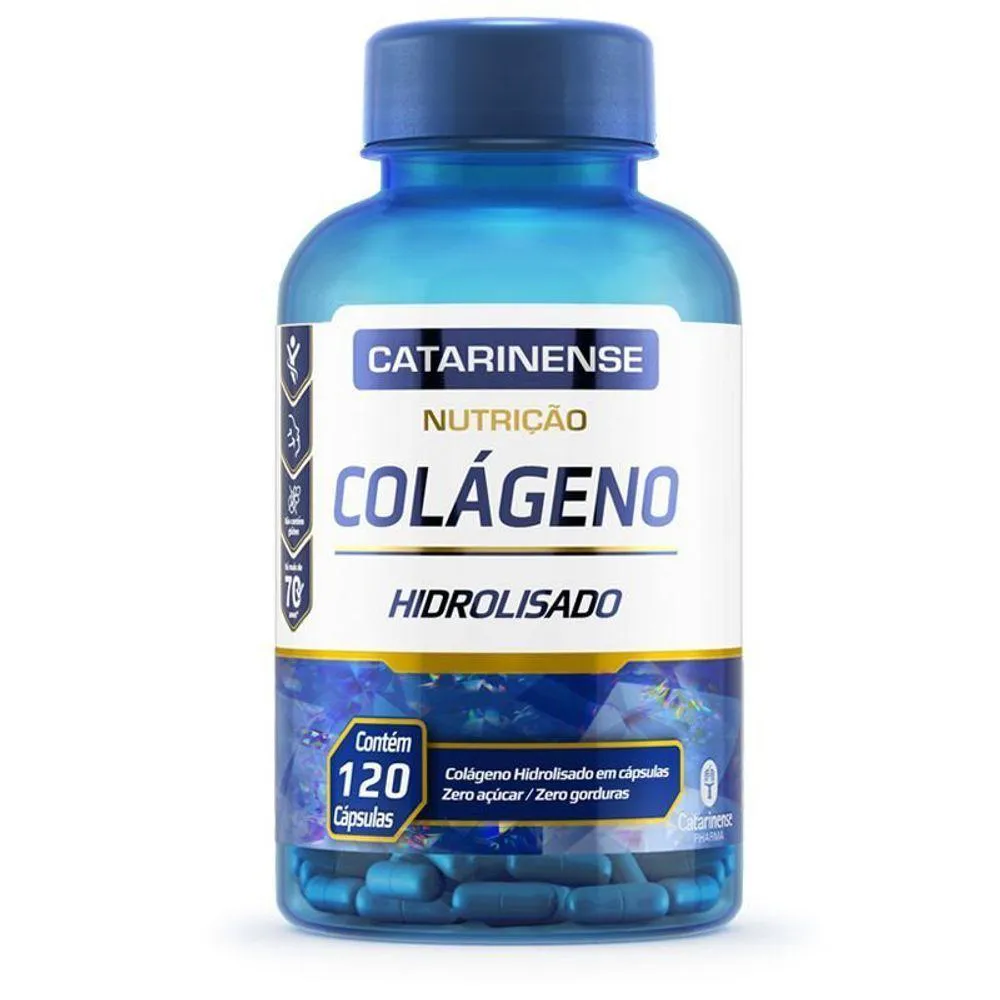COLáGENO HIDROLISADO CATARINENSE PHARMA 120 CáPSULAS
