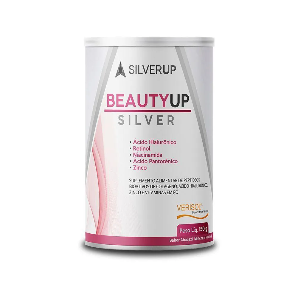 BEAUTY UP SABOR ABACAXI, MATCHá E HORTELã SILVERUP 150G