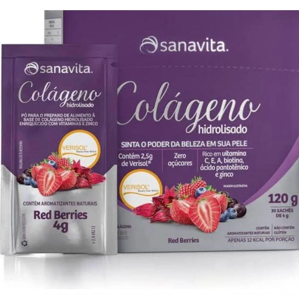 COLAGENO VERISOL RED BERRIES DISPLAY 30 SACHE