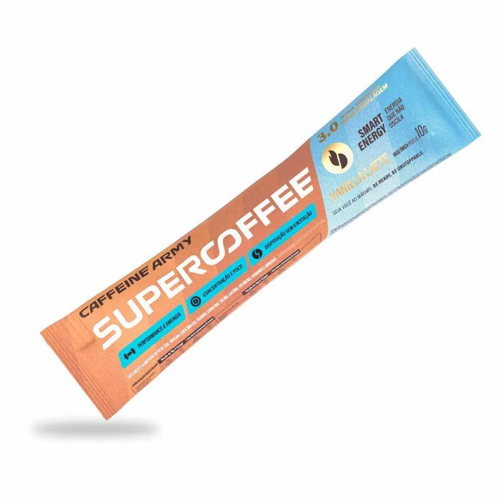 SUPERCOFFEE 3.0 TO GO 10G - CAFFEINE ARMY SABOR VANILLA LATTE