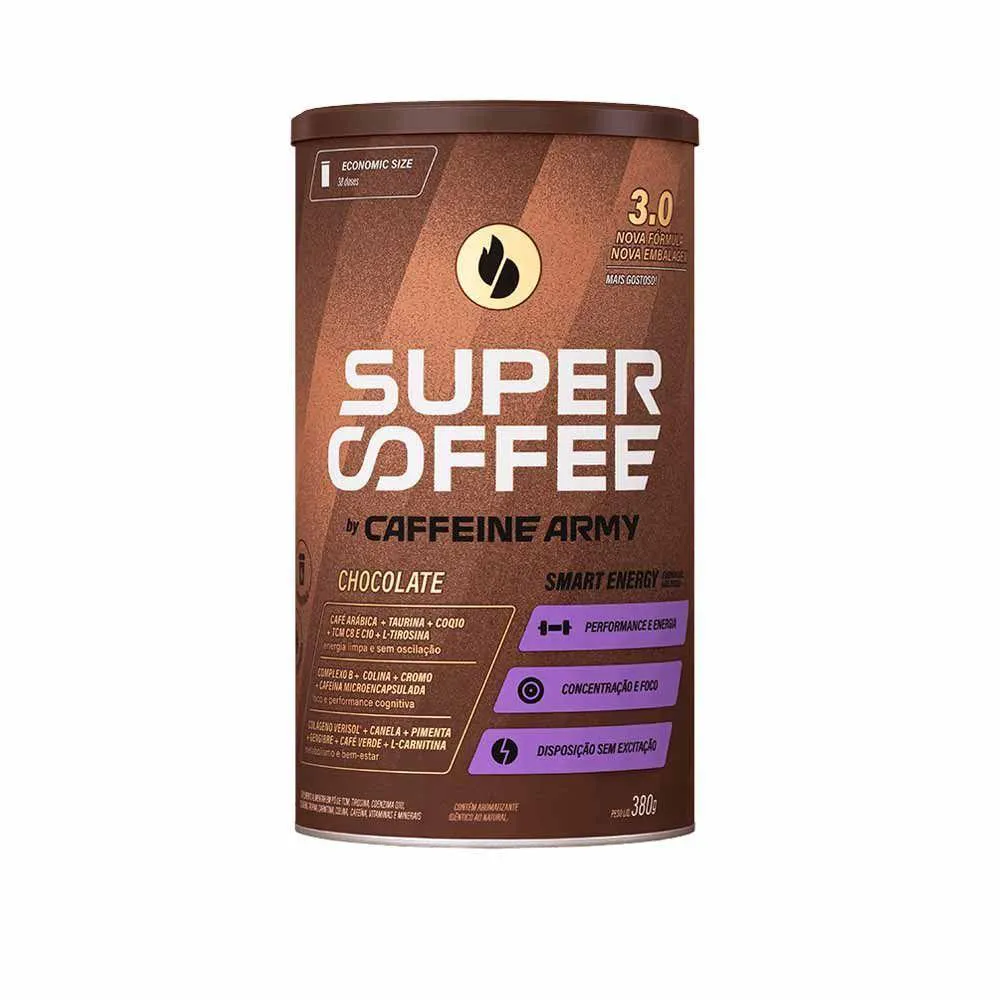 SUPERCOFFEE 3.0 ENOMIC SIZE 380G - CAFFEINE ARMY CHOCOLATE