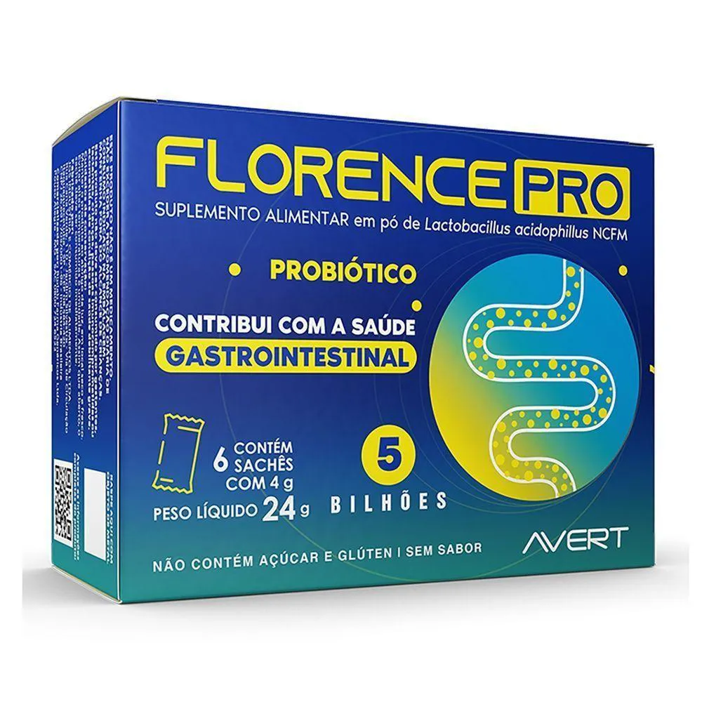SUPLEMENTO ALIMENTAR FLORENCE PRO COM 6 SACHêS
