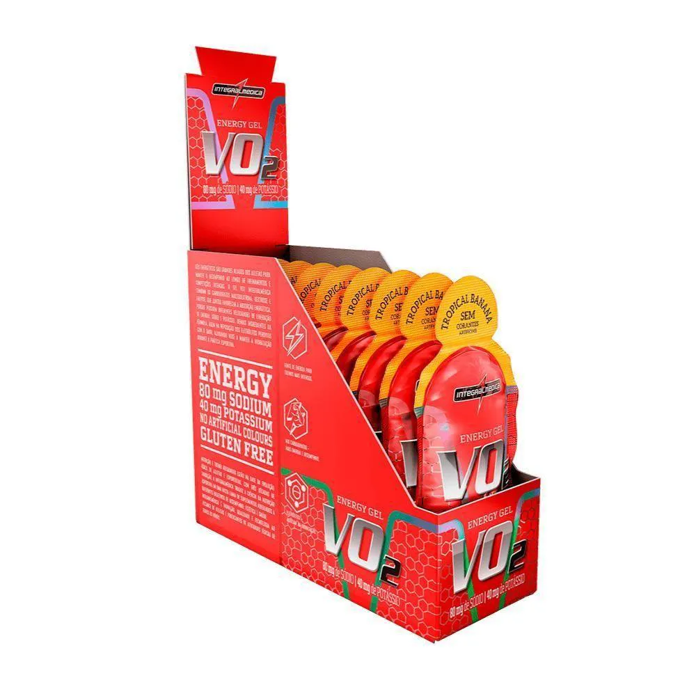 VO2 ENERGY GEL BANANA - 10UN BANANA