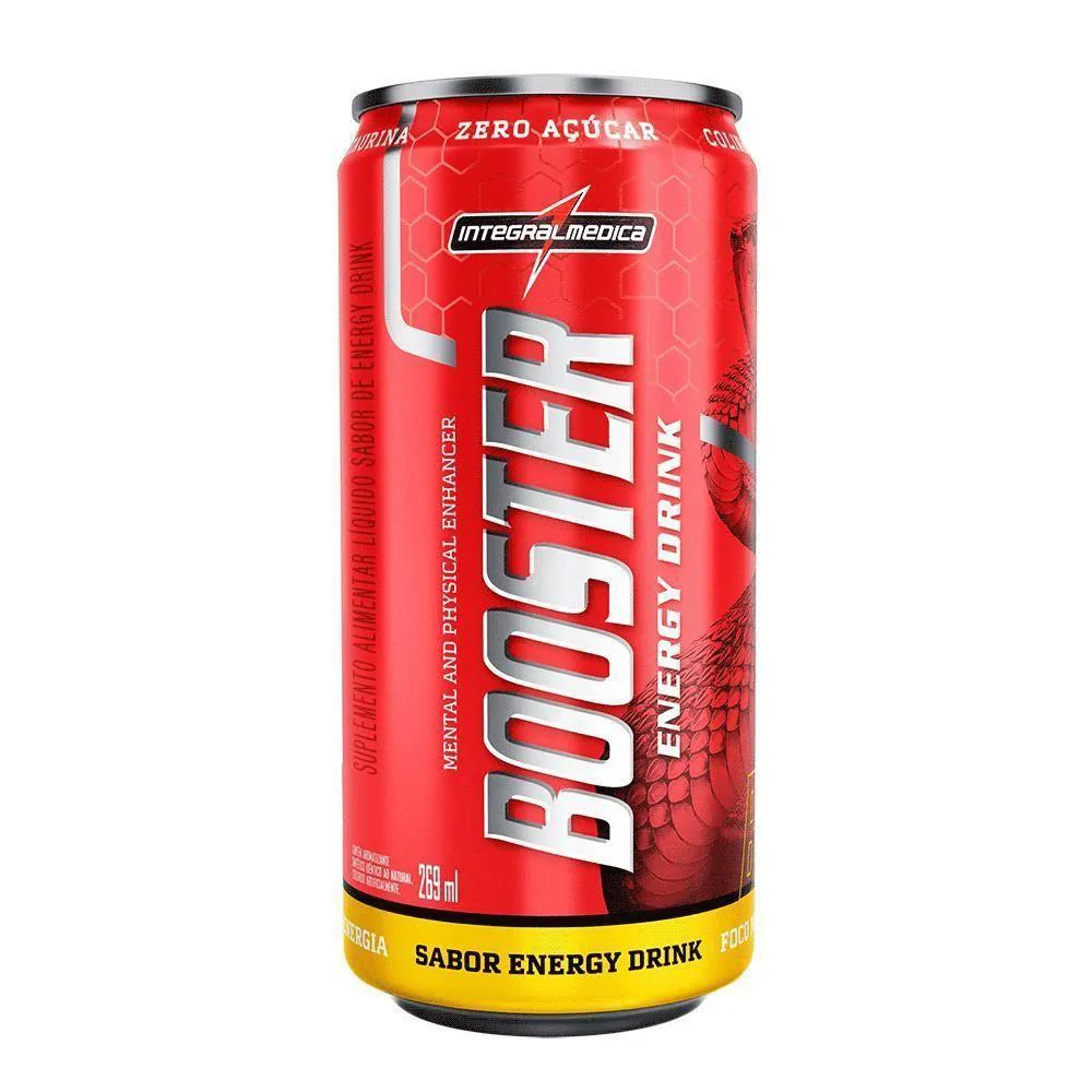 BOOSTER DRINK 6 UNID 269ML INTEGRALMEDICA - ENERGY DRINK
