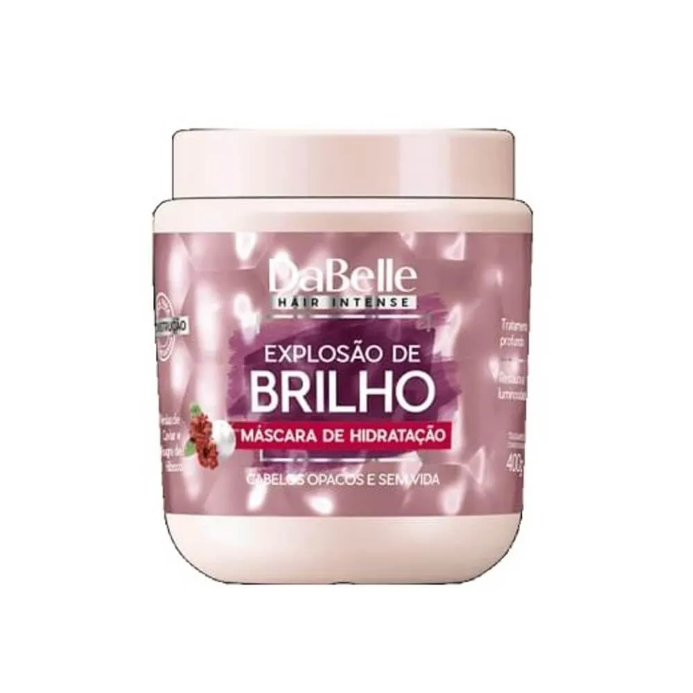 DABELLE EXPLOSãO DE BRILHO MáSCARA HIDRATANTE 400G