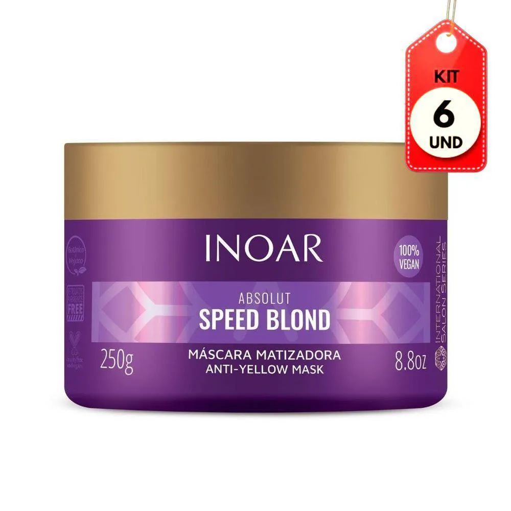 KIT C-06 INOAR ABSOLUT SPEED BLOND MáSCARA 250G