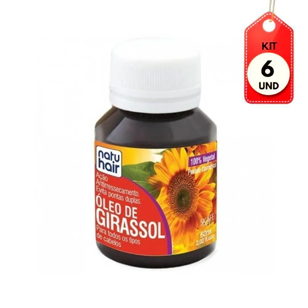 KIT C-06 NATUHAIR óLEO DE GIRASSOL 60ML