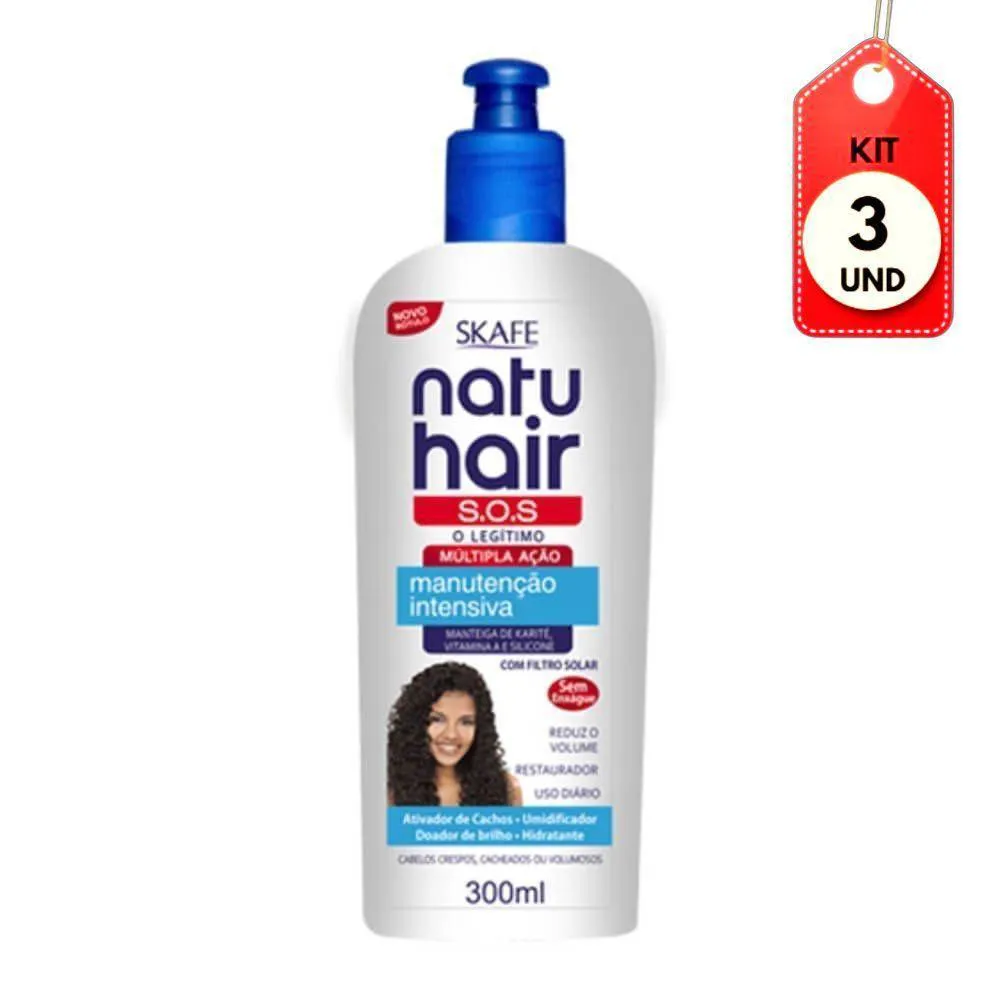 KIT C-03 NATUHAIR SOS MANUTENçãO FINALIZADOR 300ML