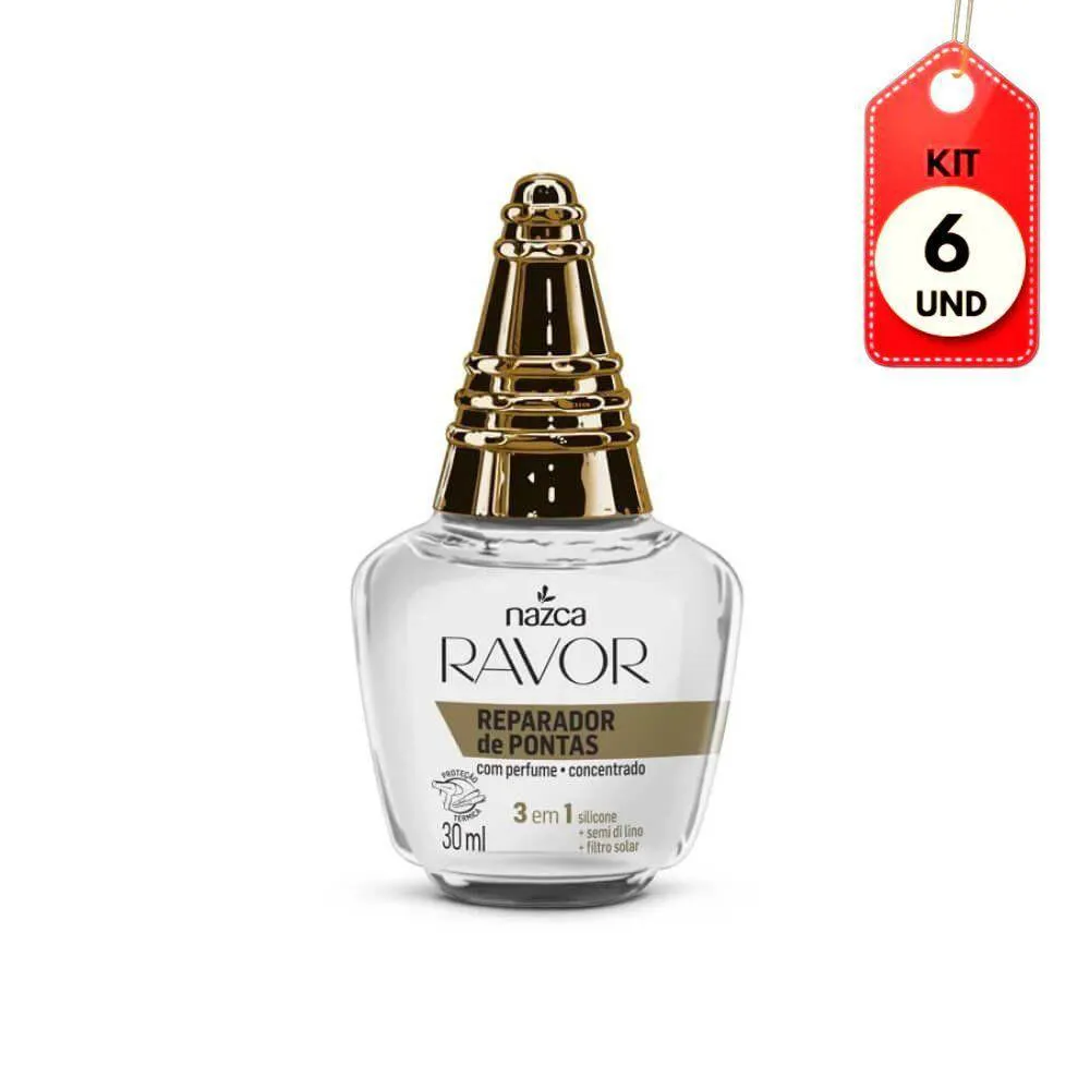 KIT C-06 RAVOR C- PERFUME REPARADOR DE PONTAS 30ML