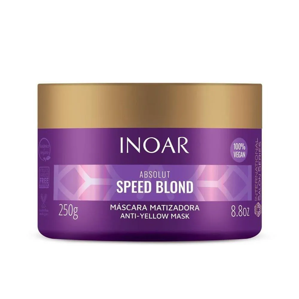 INOAR ABSOLUT SPEED BLOND MáSCARA 250G
