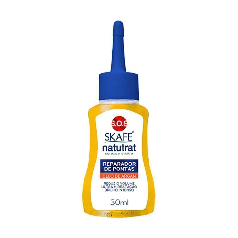 NATUTRAT SOS BRILHO MILAGROSO REPARADOR DE PONTAS ARGAN - MACADâMIA 30ML