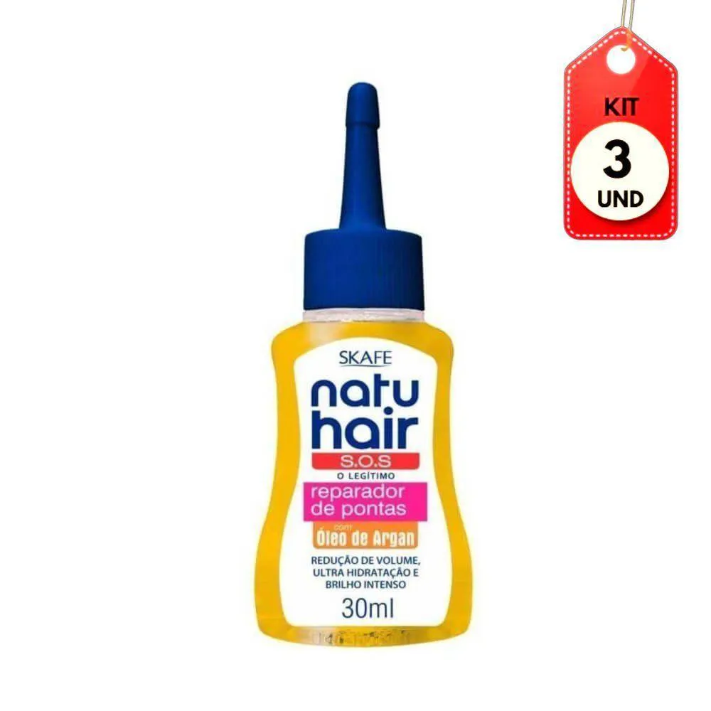 KIT C-03 NATUTRAT SOS ARGAN REPARADOR DE PONTAS 30ML