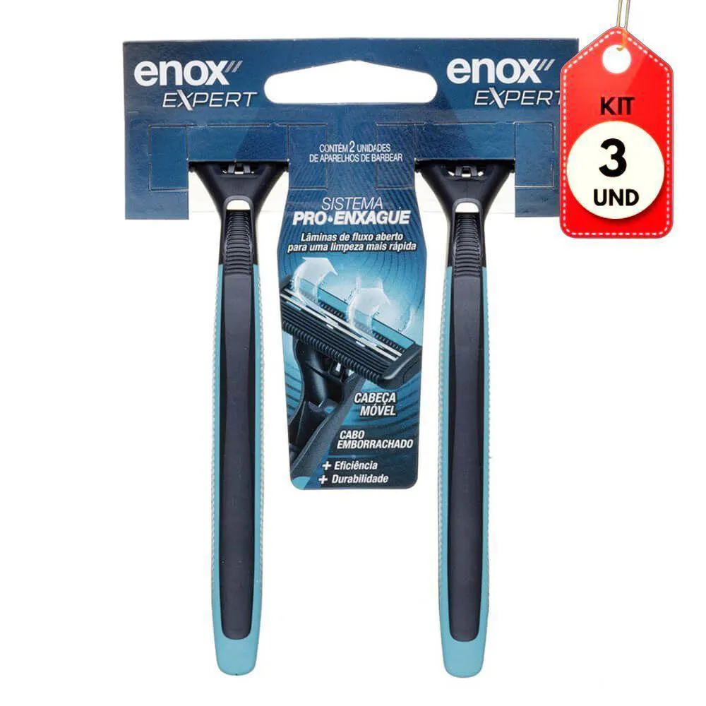 KIT C-03 ENOX EXPERT APARELHO DE BARBEAR MASCULINO C-2