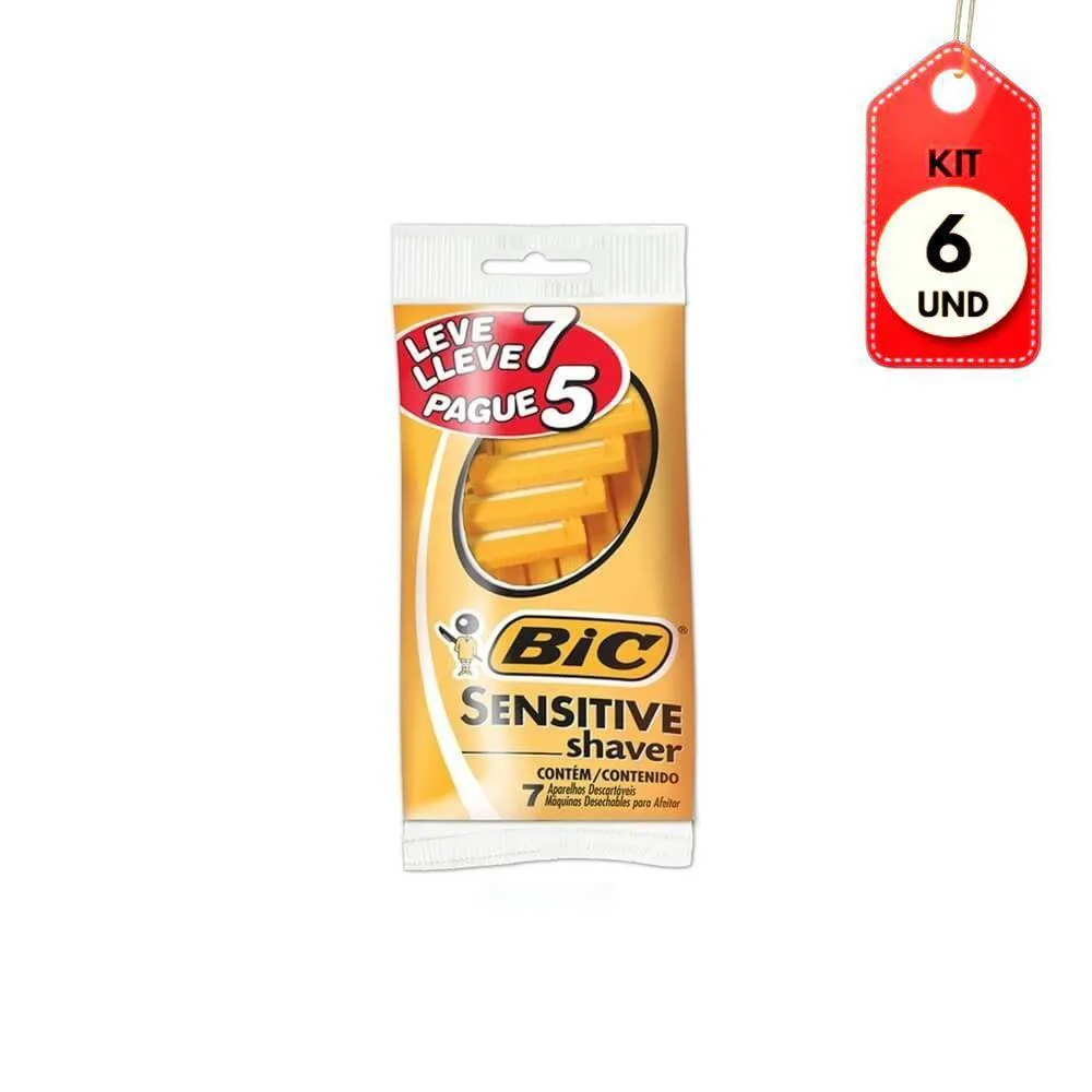 KIT C-03 BIC SHAVER SENSITIVE APARELHO DE BARBEAR C-7