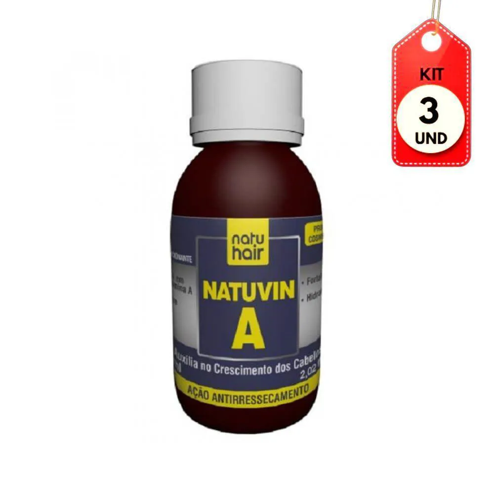 KIT C-03 NATUHAIR óLEO NATUVIN A 60ML