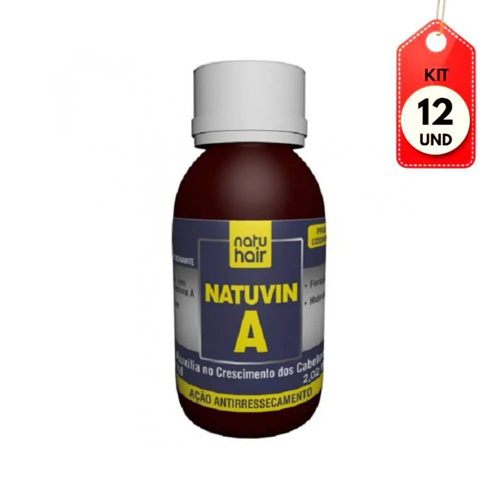 KIT C-12 NATUHAIR óLEO NATUVIN A 60ML