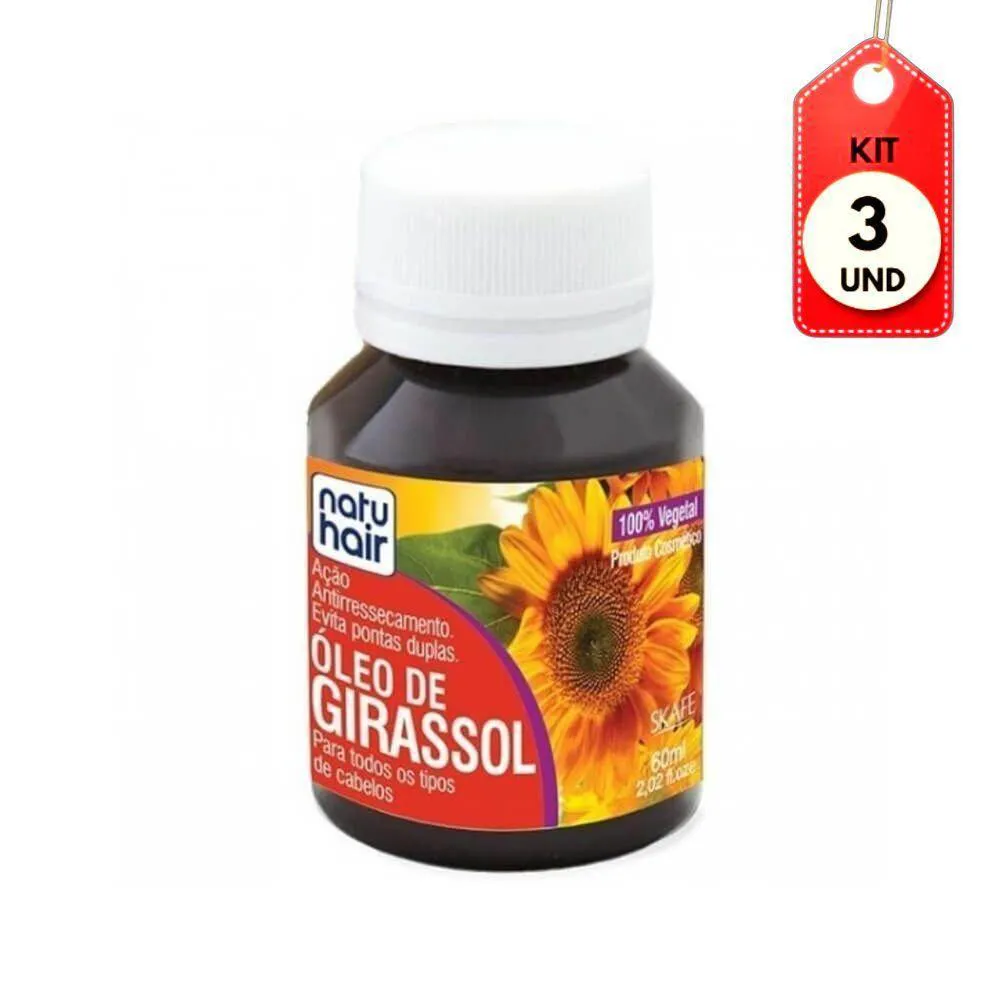 KIT C-03 NATUHAIR óLEO DE GIRASSOL 60ML