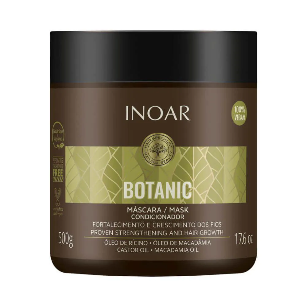 INOAR BOTANIC MáSCARA CAPILAR 500G