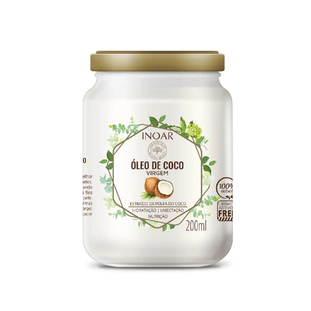 INOAR óLEO DE COCO VIRGEM 200ML