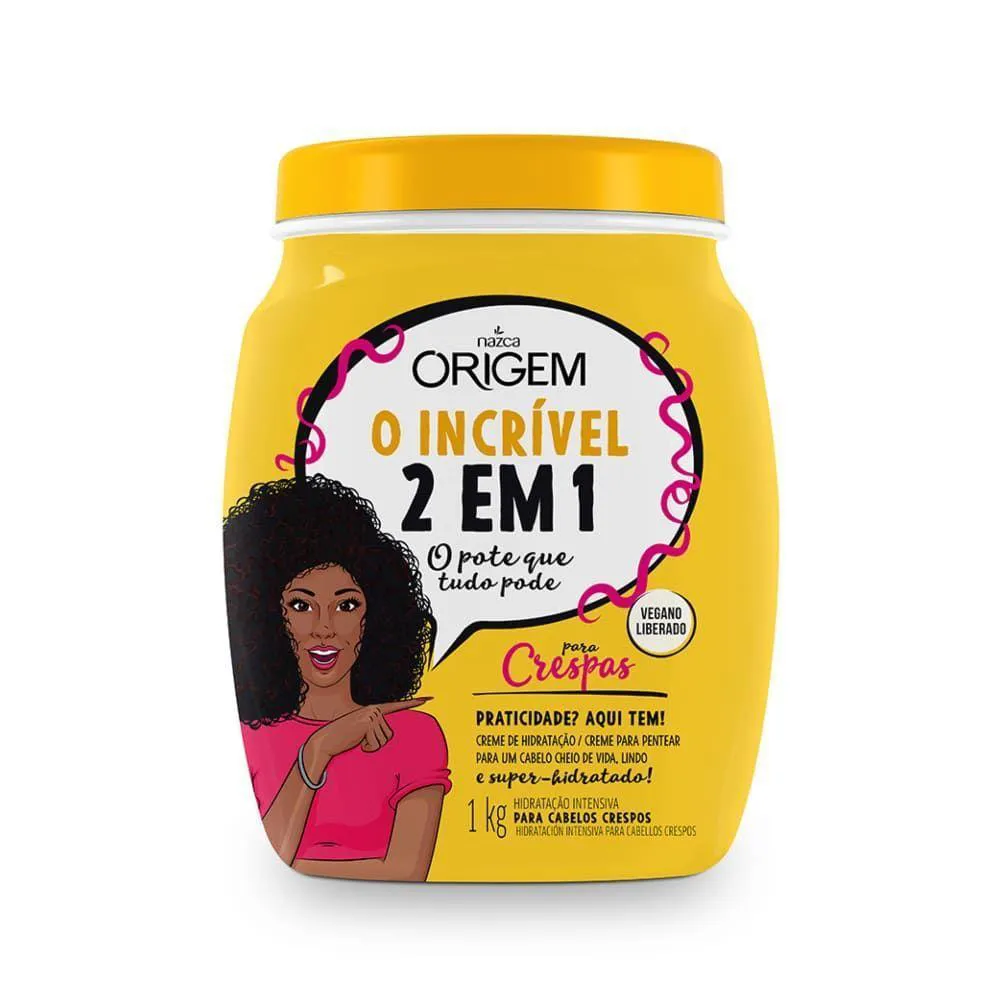 ORIGEM O INCRíVEL 2EM1 CREME DE TRATAMENTO 1KG