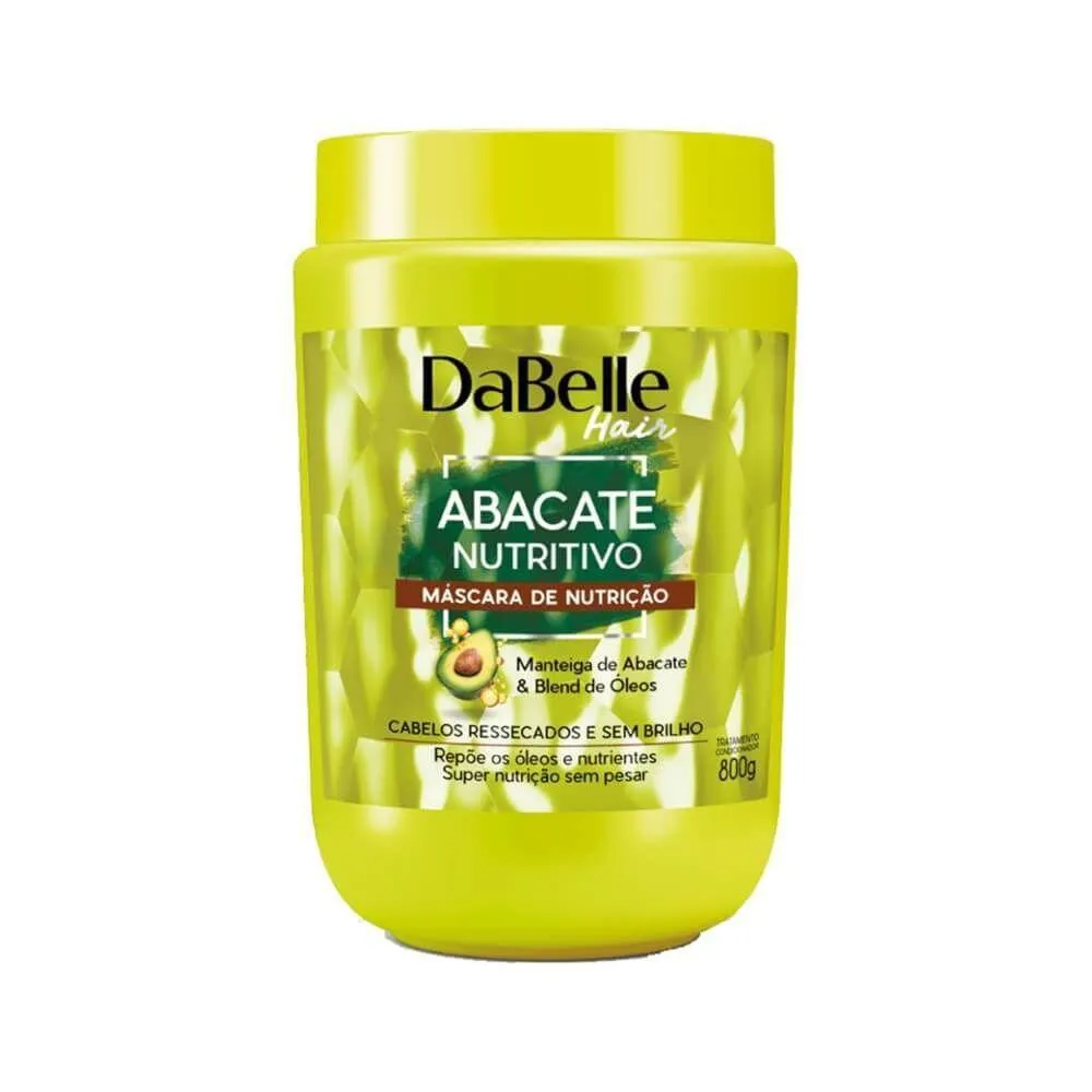 DABELLE ABACATE NUTRITIVO MáSCARA HIDRATANTE 800G