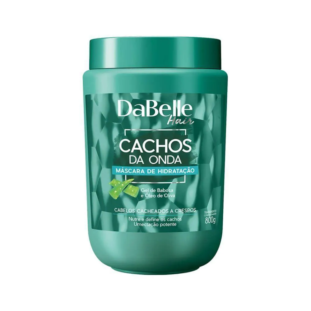 DABELLE CACHOS DA ONDA MáSCARA HIDRATANTE 800G
