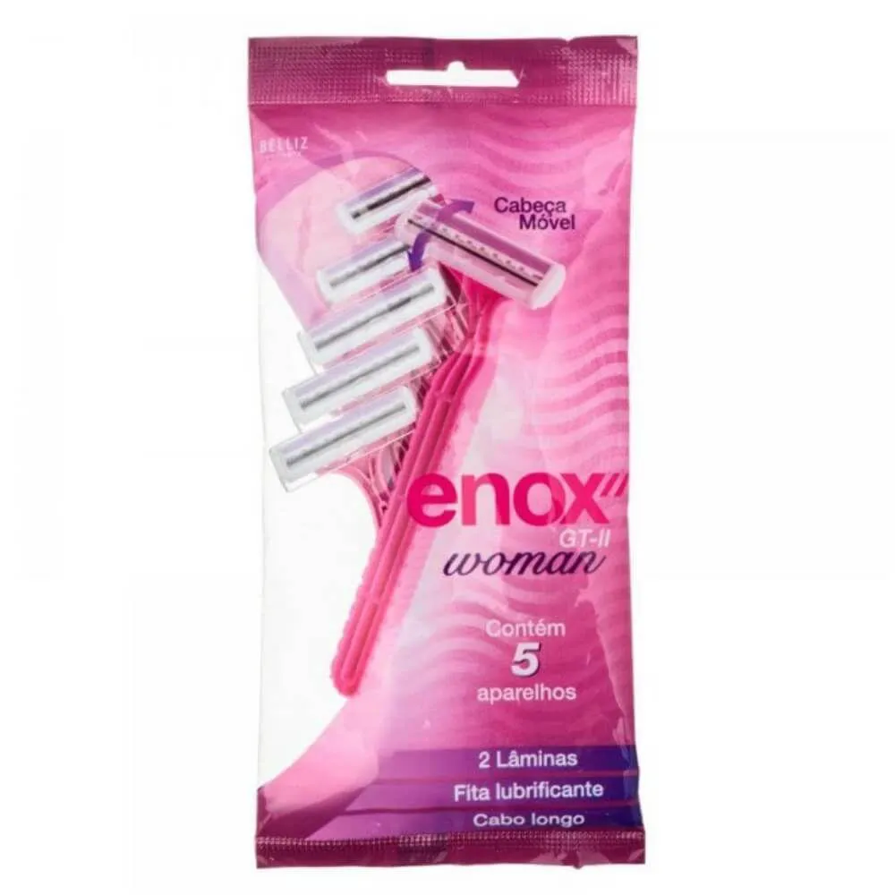 ENOX WOMAN GT2 APARELHO DE BARBEAR FEMININO C/5