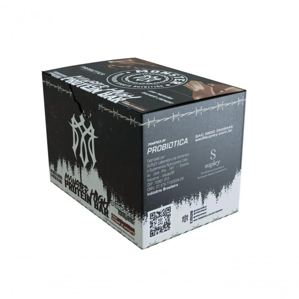 MONSTER PROTEIN CHOCOLATE 63G (8 UNIDADES)