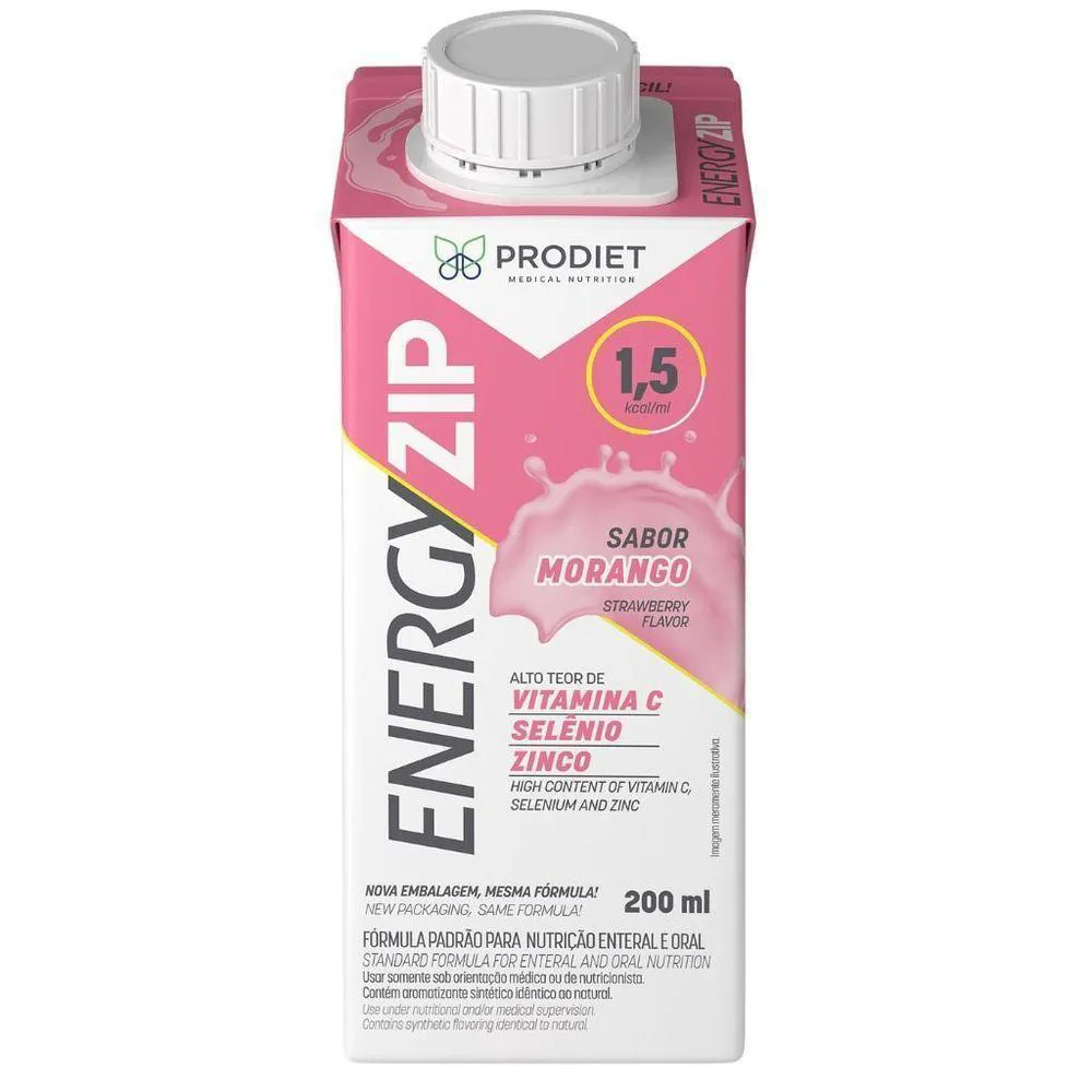 ENERGY ZIP 200ML MORANGO PRODIET