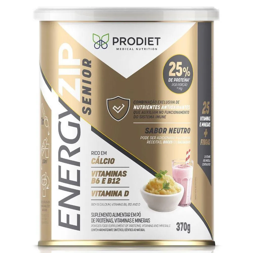 ENERGYZIP SêNIOR 370G - SEM SABOR