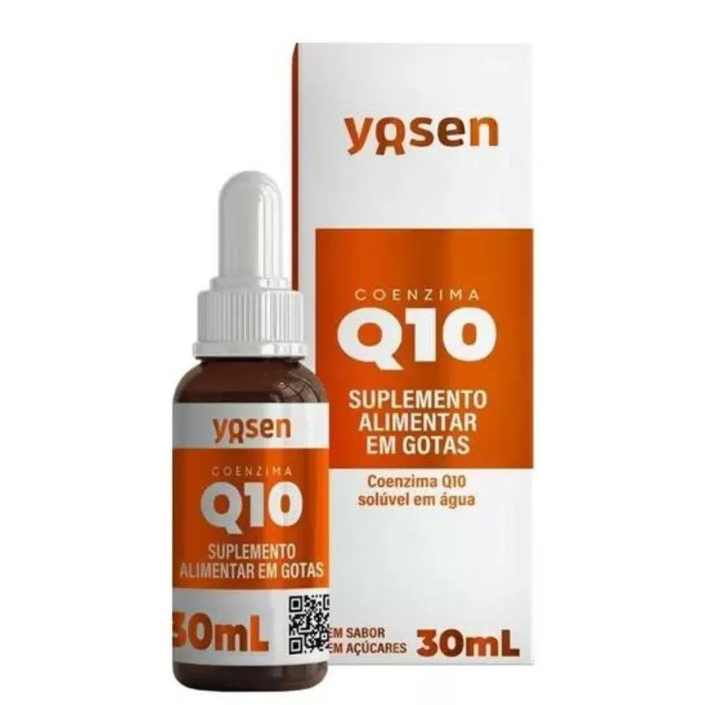 COENZIMA Q-10 SOLúVEL EM áGUA YOSEN 30ML