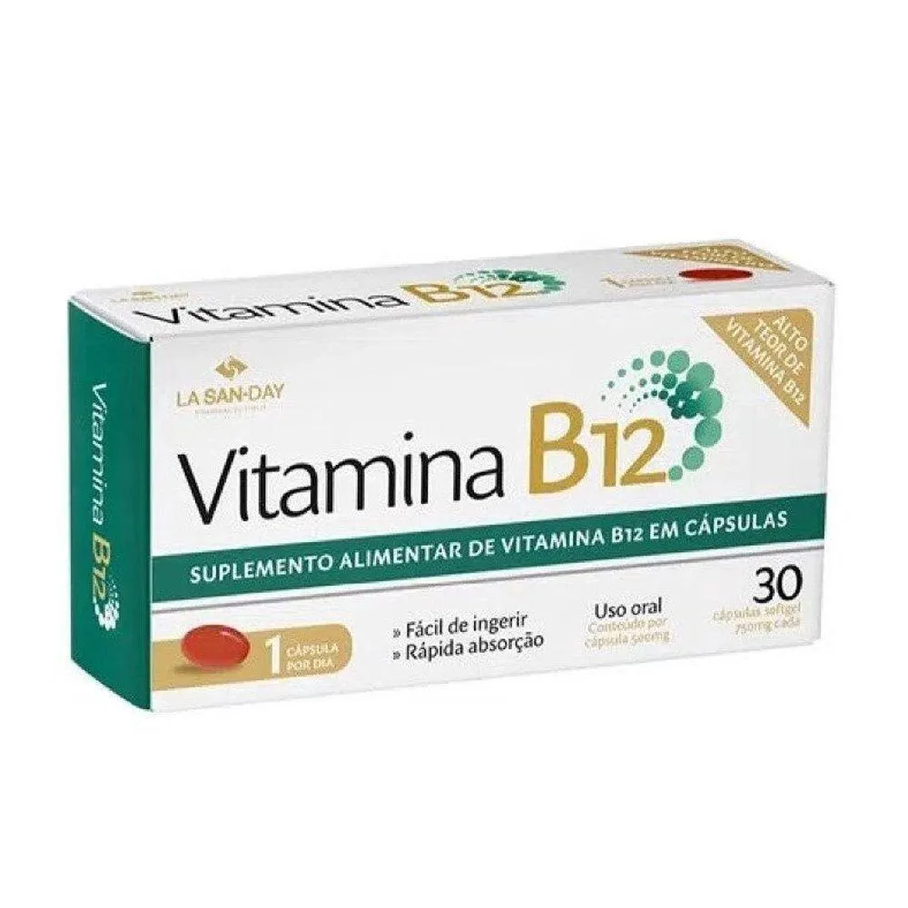 VITAMINA B12 30CPS S.GEL