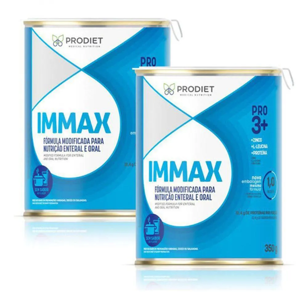 KIT COM 2 UNIDADES DE IMMAX 350G PRODIET SEM SABOR COR:INCOLOR;TAMANHO:úNICO;GêNERO:UNISSEX