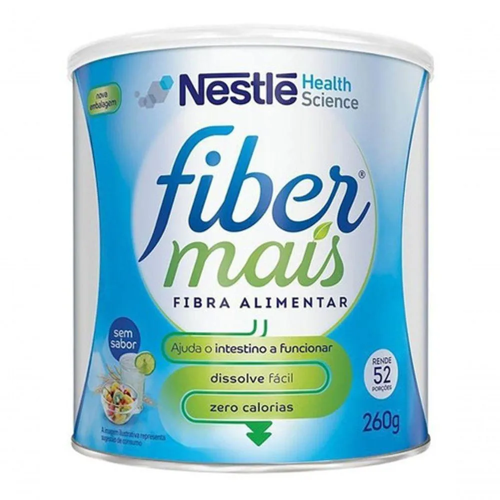 SUPLEMENTO EM Pó NESTLé FIBER MAIS FIBER MAIS FIBRAS FIBER