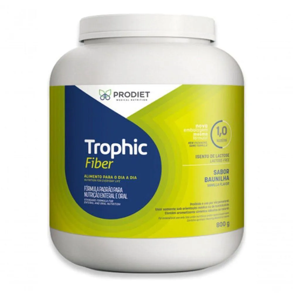 TROPHIC FIBER Pó 800G DIETA ENTERAL - PRODIET