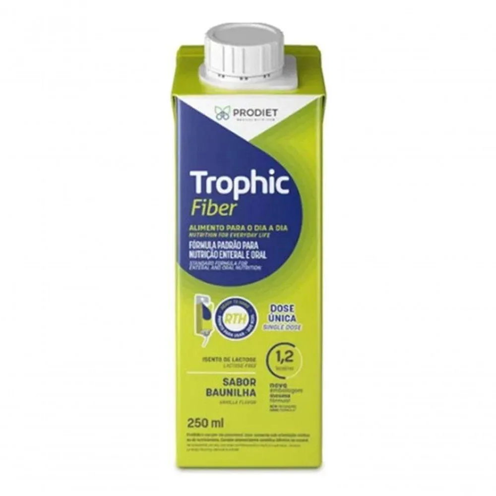 TROPHIC 1.2 FIBER 250ML DIETA ENTERAL BAUNILHA PRODIET