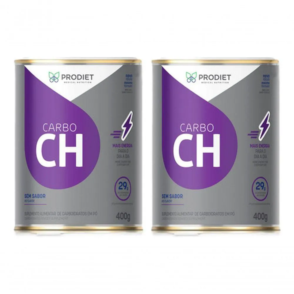 KIT 2 CARBOCH CARBO CH 400G CARBOIDRATOS 29G PRODIET
