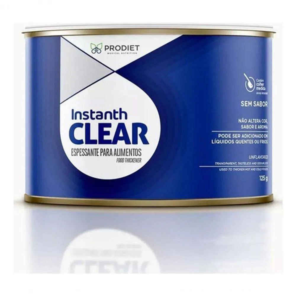 KIT 3U INSTANTH CLEAR ESPESSANTE PARA ALIMENTOS125G PRODIET