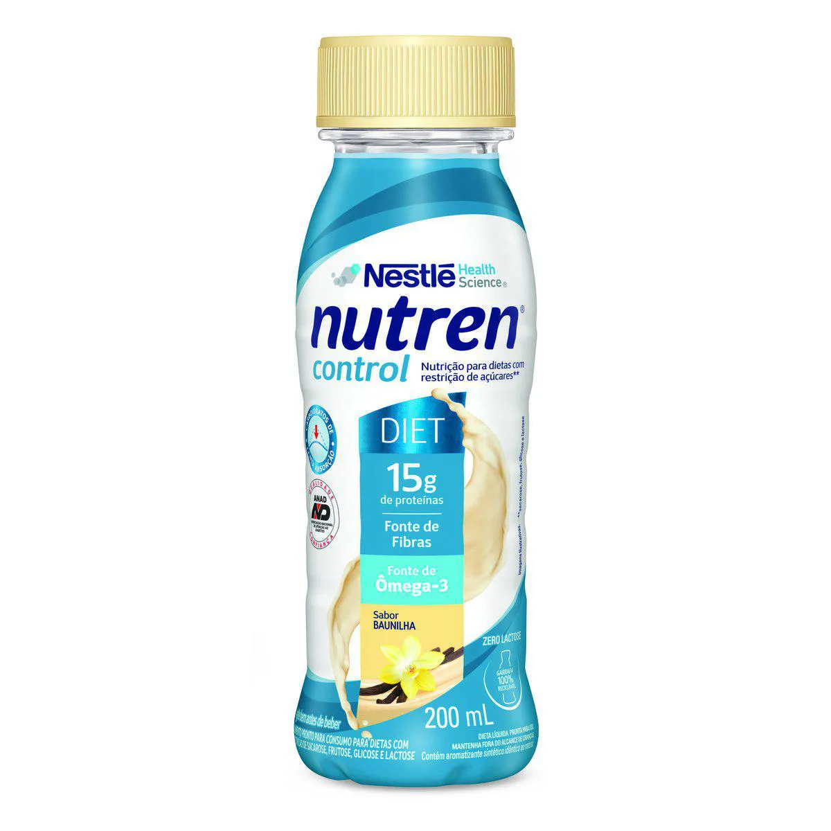 Suplemento Alimentar Nutren Control Baunilha 200ml