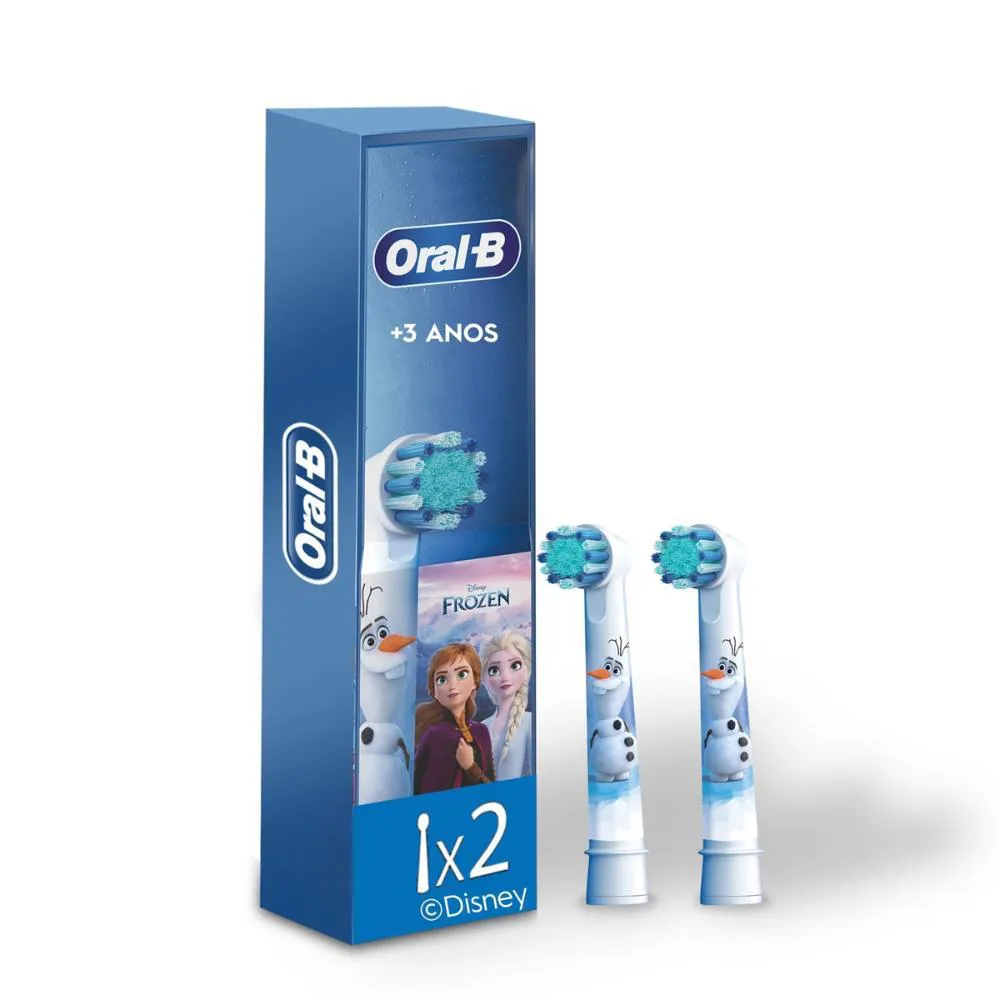 REFIL PARA ESCOVA DE DENTES ELETRICA ORAL-B KIDS FROZEN