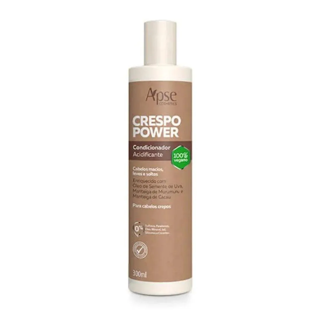 CONDICIONADOR ACIDIFICANTE CRESPO POWER APSE 300ML VEGANO