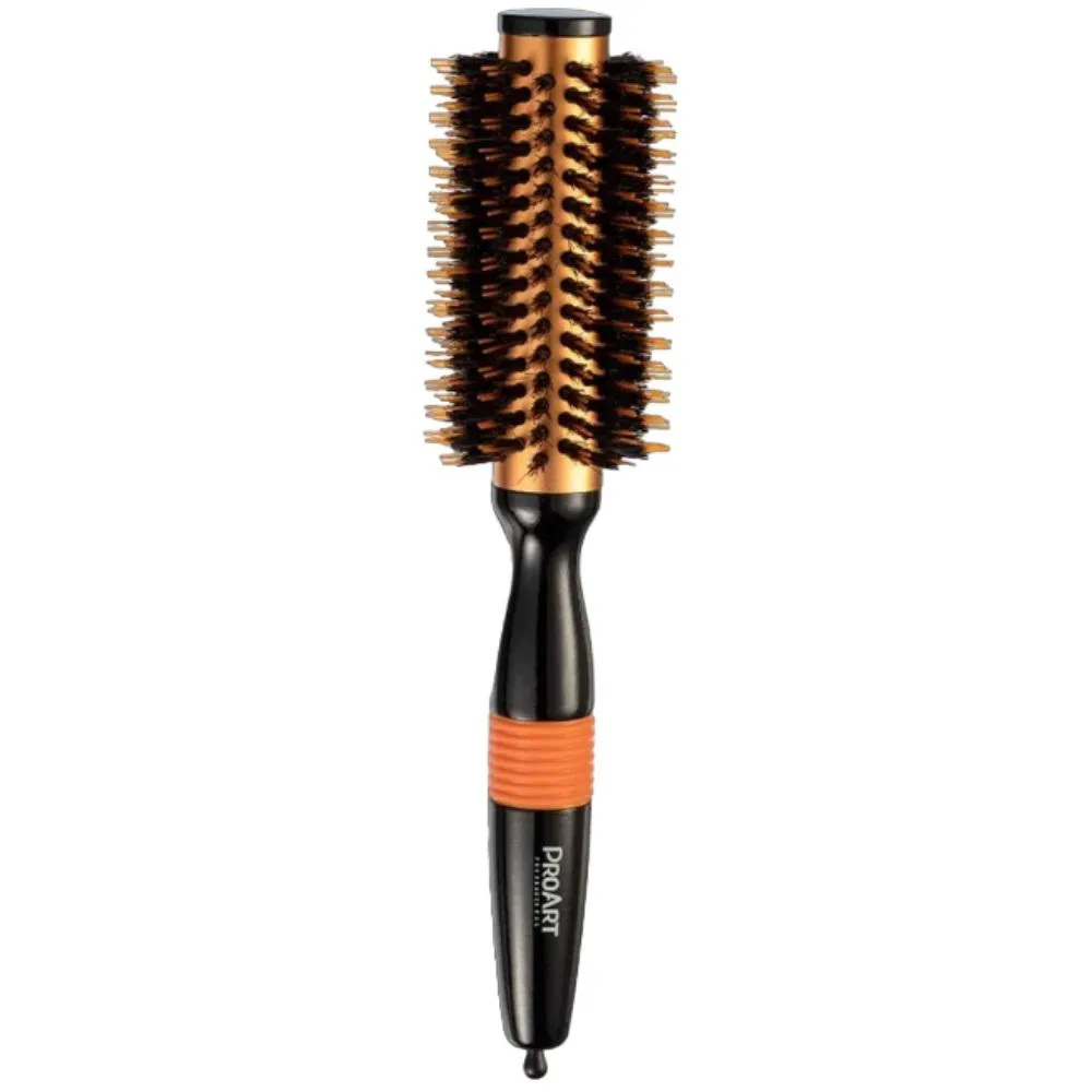 ESCOVA PROFISSIONAL METALICA 25MM LARANJA PROART