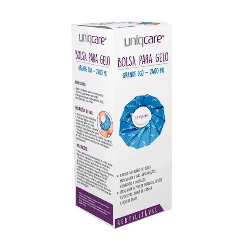 UNIQCARE - BOLSA PARA GELO G 2,4L