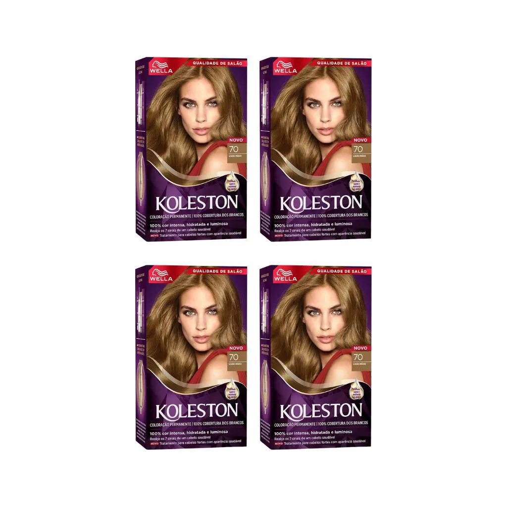 COLORAçAO KOLESTON 70 LOURO MEDIO-KIT C/4UN