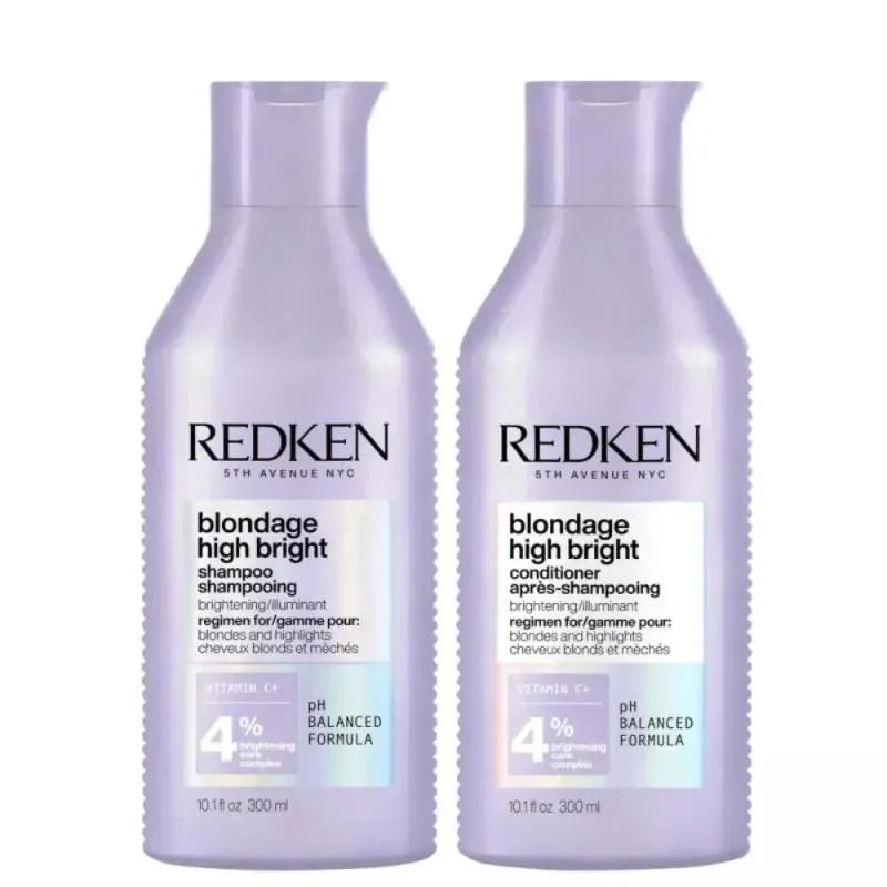 KIT REDKEN BLONDAGE HIGH BRIGHT HOME CARE (2 PRODUTOS) SHAMPOO E CONDICIONADOR