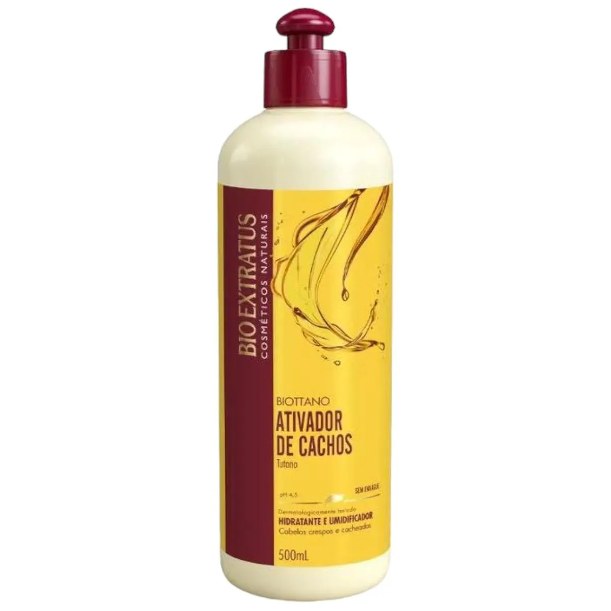 BIOTTANO UMIDIFICADOR ATIVADOR DE CACHOS TUTANO 500ML BIO EXTRATUS