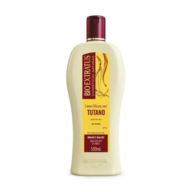 CREME DE SILICONE DESEMBARACE E PROTEçãO TUTANO 500ML BIO EXTRATUS