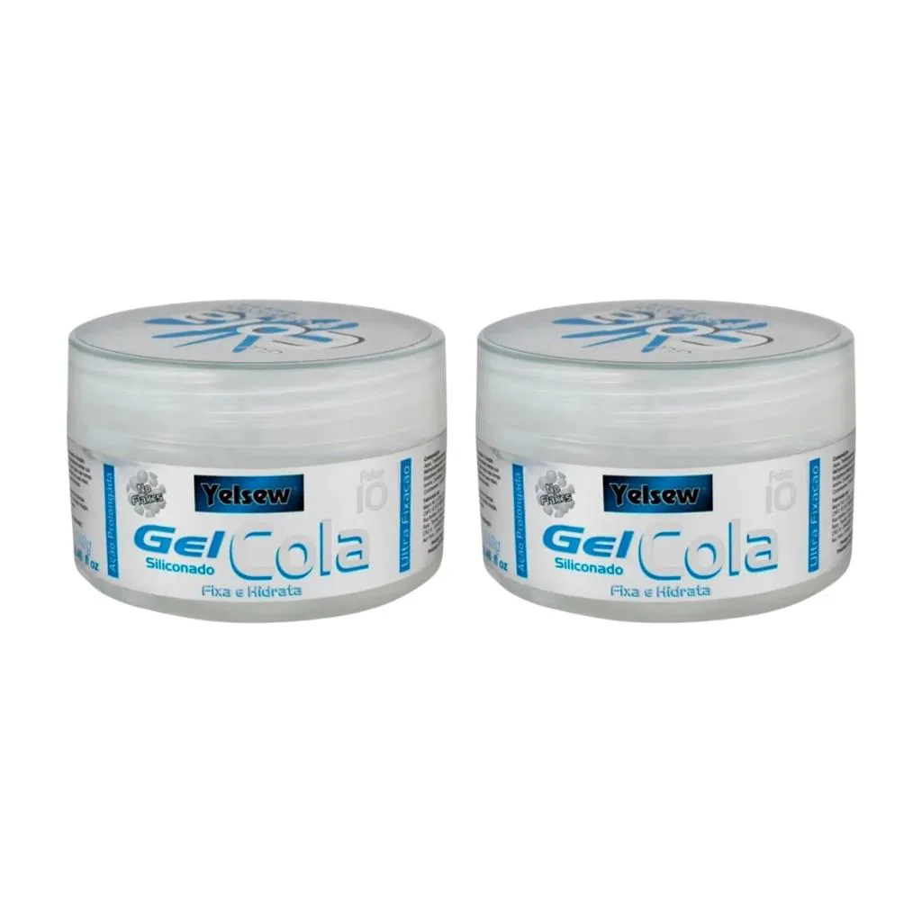 GEL COLA FIXADOR YELSEW 240G - KIT C/ 2UN