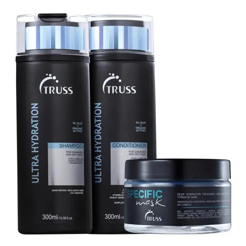 KIT TRUSS DUO ULTRA HYDRATION + SPECIFIC (3 PRODUTOS)